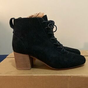Madewell The Emilia Lace Up Bootie